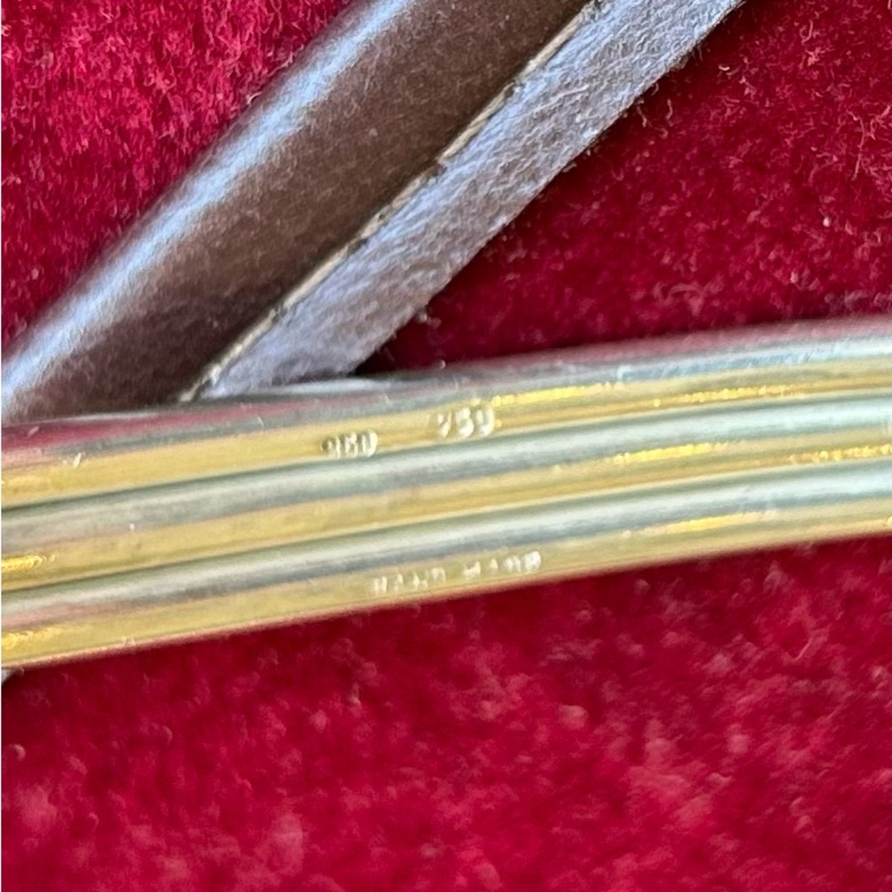 Vintage 950 Silver Choker Necklace - Picture 8 of 10